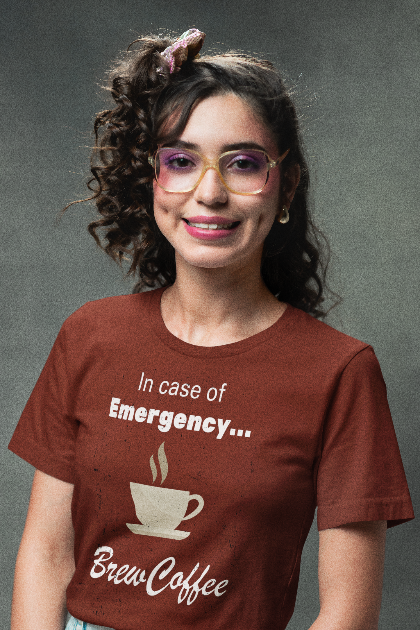 mom coffee tee