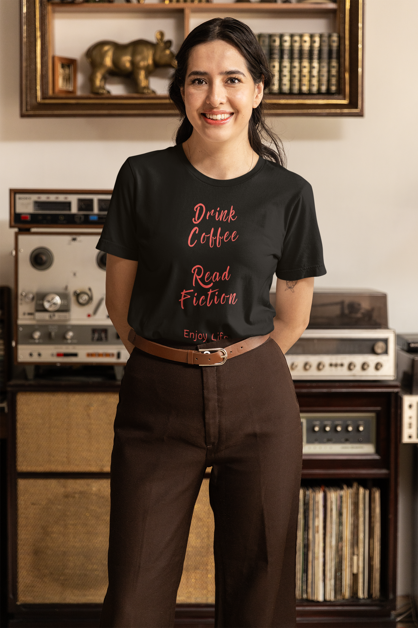 drink coffee